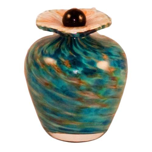 Vela Glass Pet Keepsake Urn