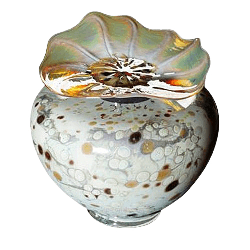 Milano Chartreuse Glass Cremation Urn