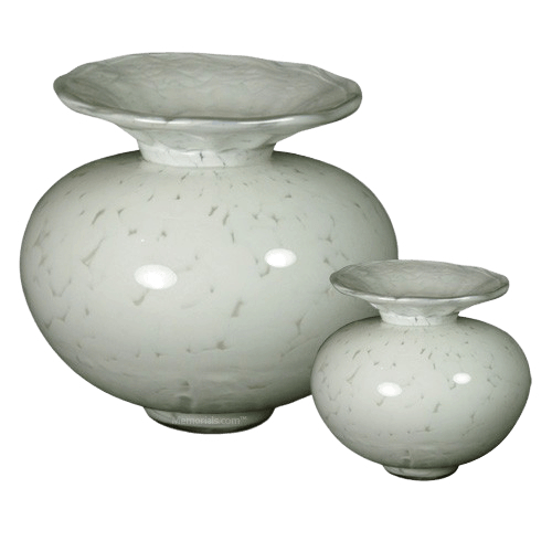 Milano Verdigris Glass Cremation Urns