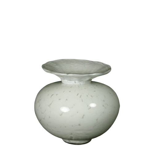 Milano Verdigris Glass Keepsake Urn