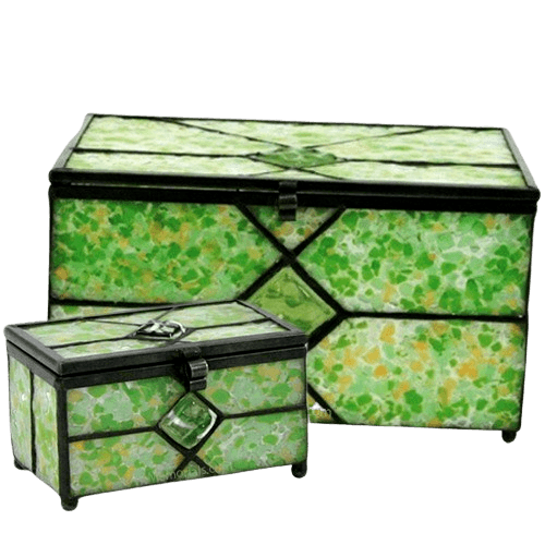 Verde Cathedral Glass Memory Chests