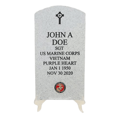 Veteran Stone Marine Keepsake Urn