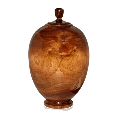 Walnut Wood Cremation Urn For Two