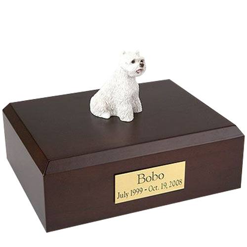 West Highland Terrier Medium Dog Urns