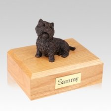 Westie Bronze Large Dog Urn