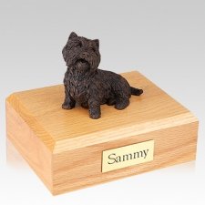 Westie Bronze X Large Dog Urn