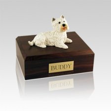 Westie Small Dog Urn