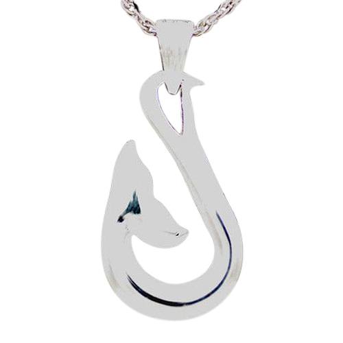 Whale Tail Cremation Jewelry