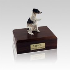 Whippet Brown Small Dog Urn