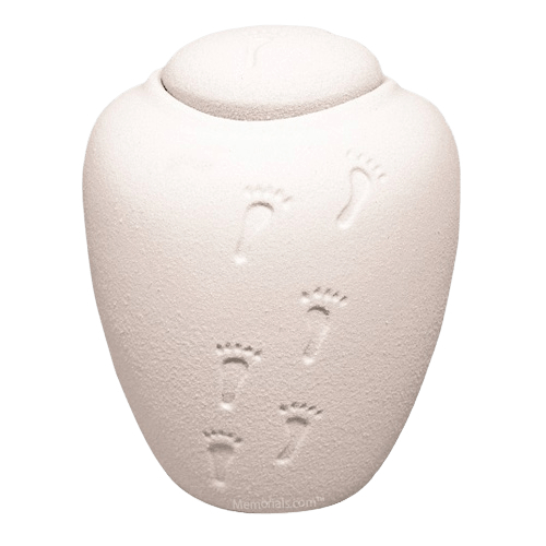 White Sand Biodegradable Urn