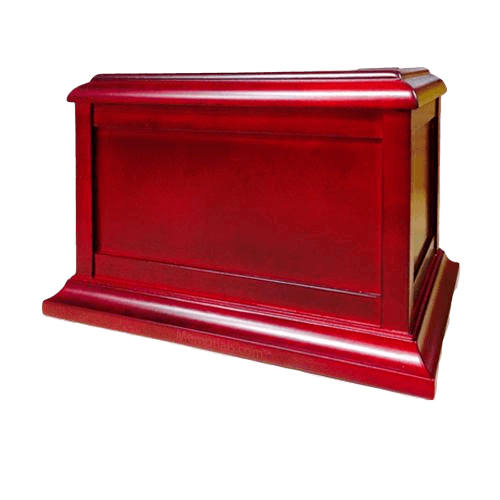 Wooden Chest Cherry Cremation Urn