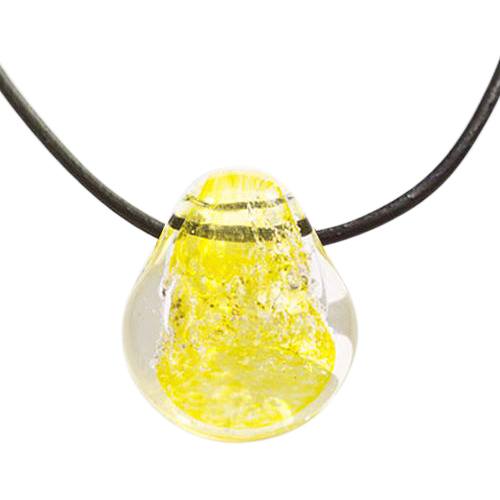 Yellow Memorial Jewelry Pendant