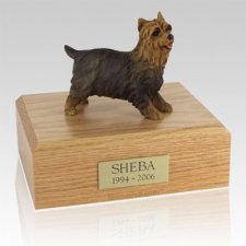 Yorkshire Terrier Walking X Large Dog Urn