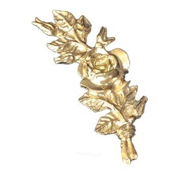 Gold Flower Bundle Emblem Right