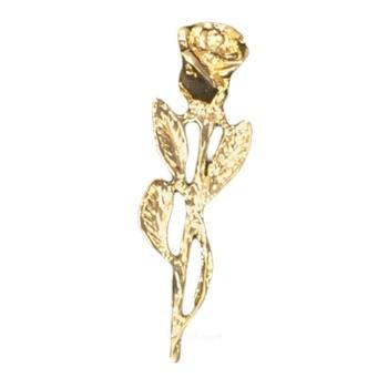 Small Gold Rose Emblem