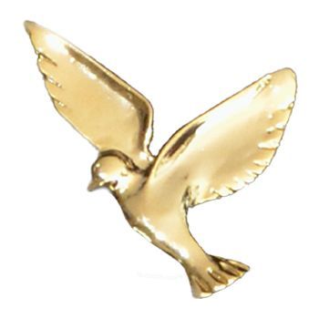 Gold Small Dove Emblem II