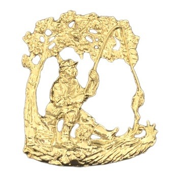 Gold Fisherman Emblem