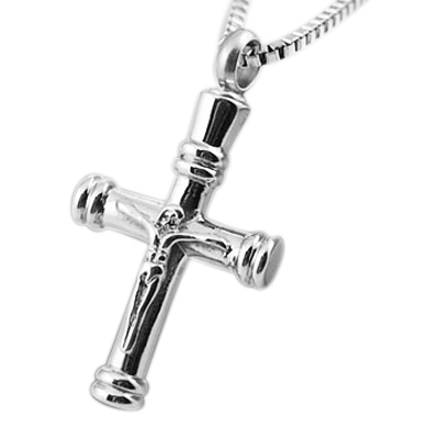 Crucifix Cross Cremation Jewelry