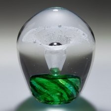 Zelena Geyser Glass Cremation Keepsake