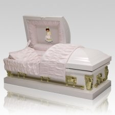 African American Girl Small Casket