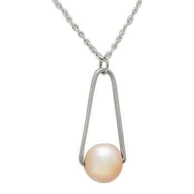 Always Gold Pearl Cremation Pendant