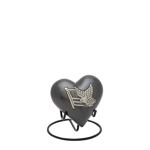 American Dream Heart Keepsake Urn