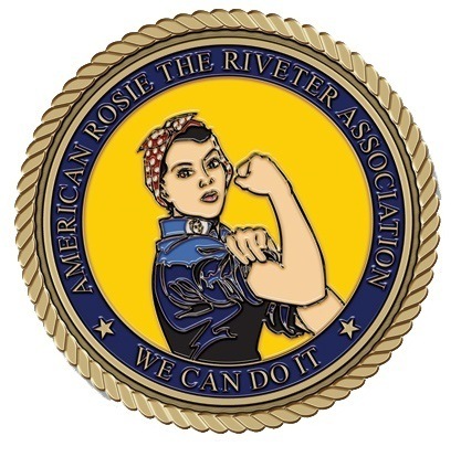 American Rosie The Riveter Association Medallion