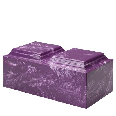 Amethyst Marble Companion Urn