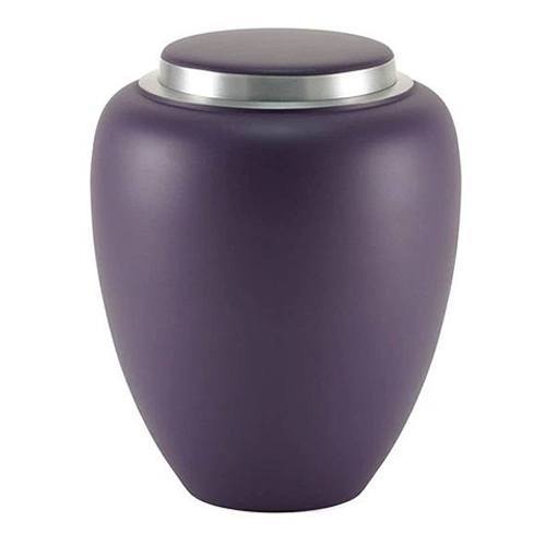 Amethyst Metal Urn 