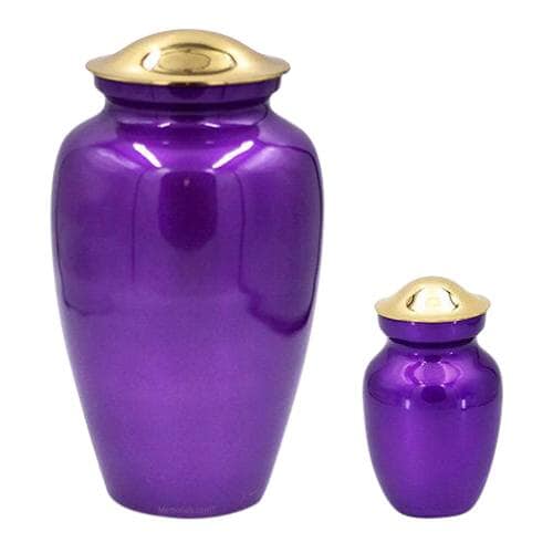 Ametrine Metal Cremation Urns