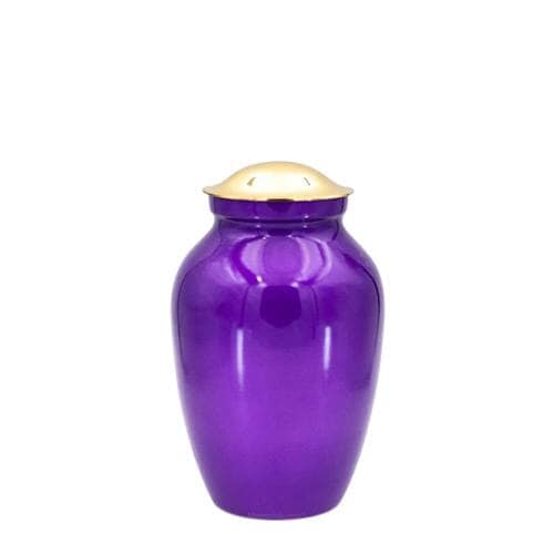 Ametrine Metal Medium Cremation Urn