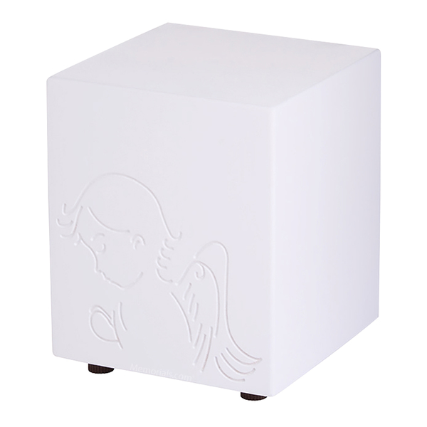 Angel Cube Child Cremation Urn
