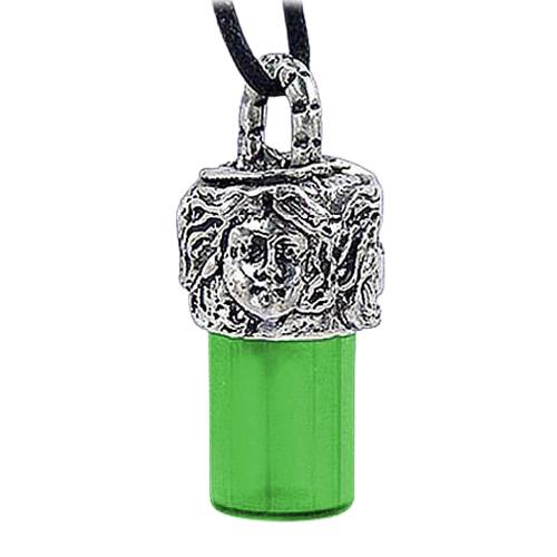 Mothers Face Green Cremation Pendant