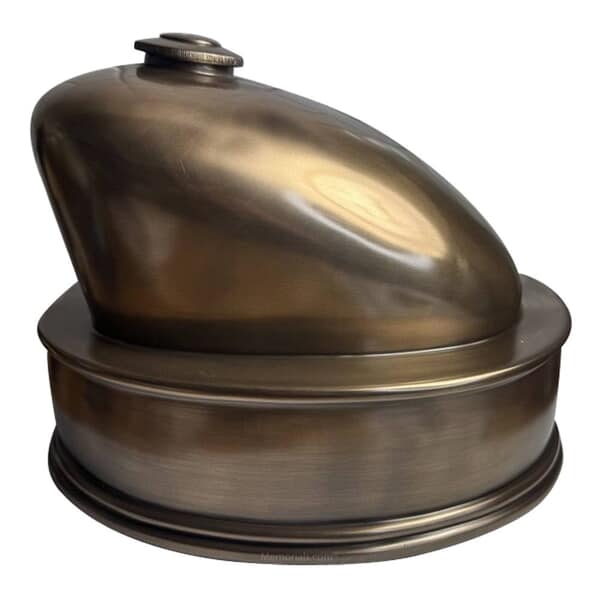 Antique Gas Tank Cremation Urn