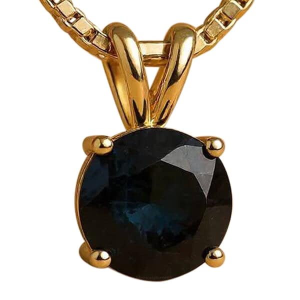 Antique Midnight Cremation Crystal Necklace