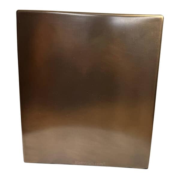 Antique Tone Memorial Cremation Box