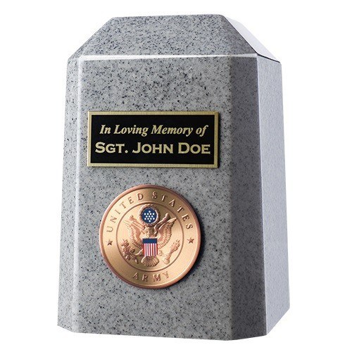 Army Keepsake Cultured Urn