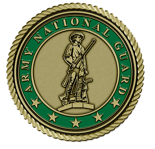 Army National Guard Medium Medallion