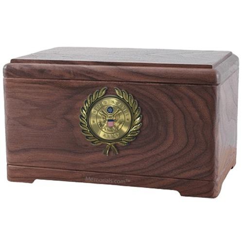 Army Walnut Freedom Urn