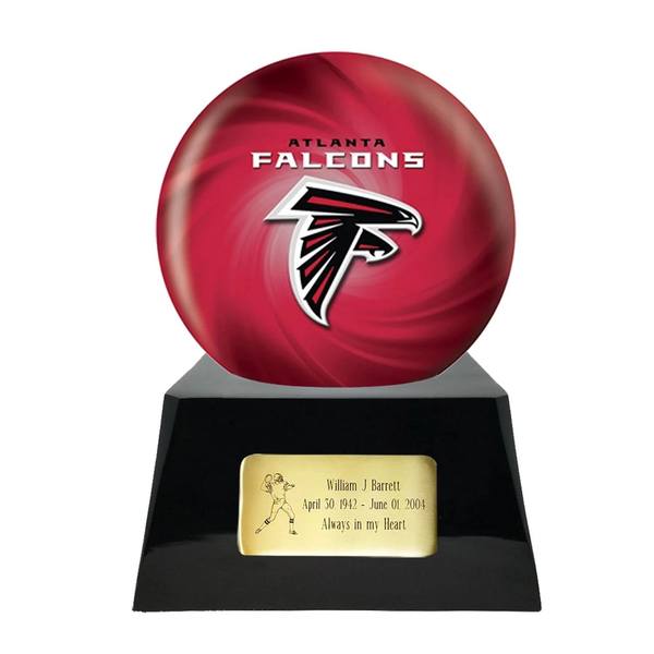 Atlanta Falcons Football Cremation Urn