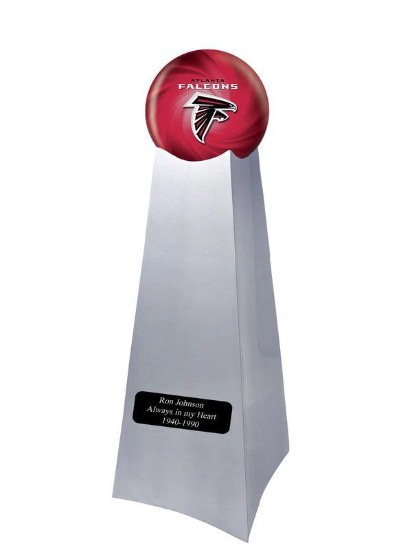 Atlanta Falcons Football Trophy Cremation Urn