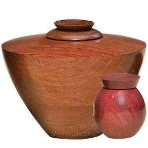 UU540012A Andover Wooden Pet Cremation Ashes Urn 