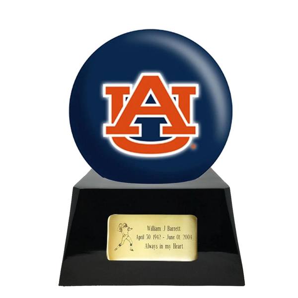 Auburn Tigers Team Sphere Cremation Urn