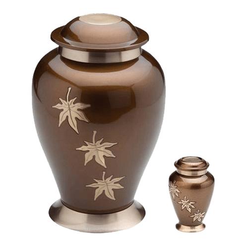 August Metal Cremation Urns