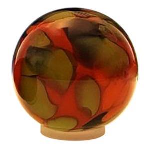 Autumn Orb Glass Pet Urns