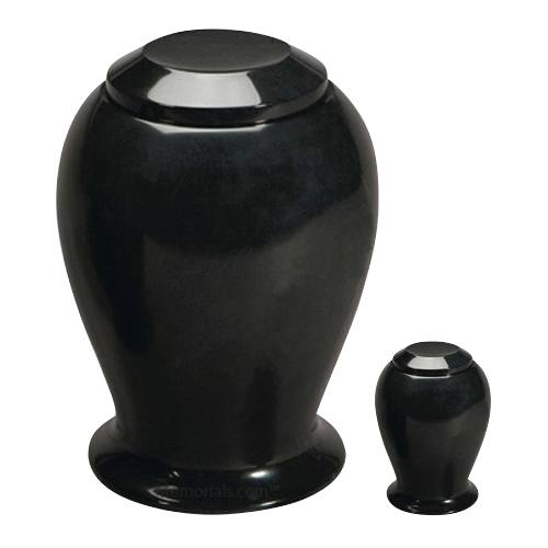 Black Night Marble Cremation Urns