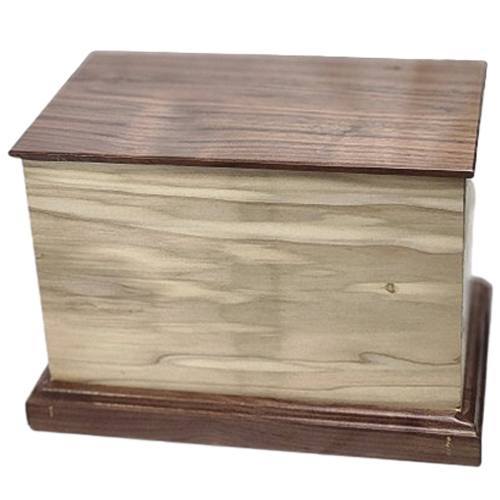 Balanced Wooden Cremation Urn