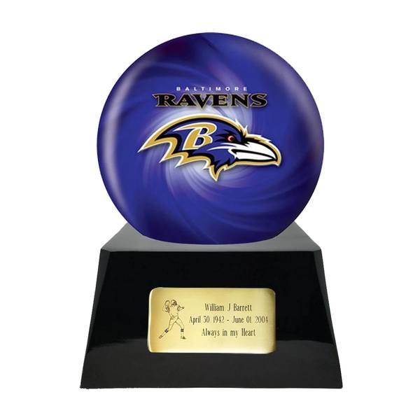 Baltimore Ravens Football Cremation Urn