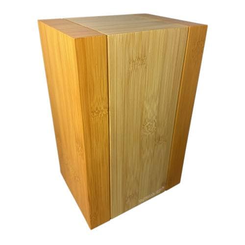 Bamboo Chic Wood Cremation Urn