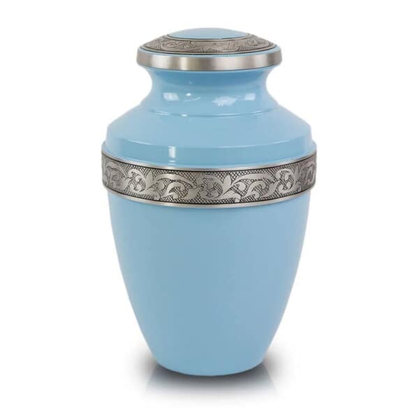 Bella Blue Cremation Urn